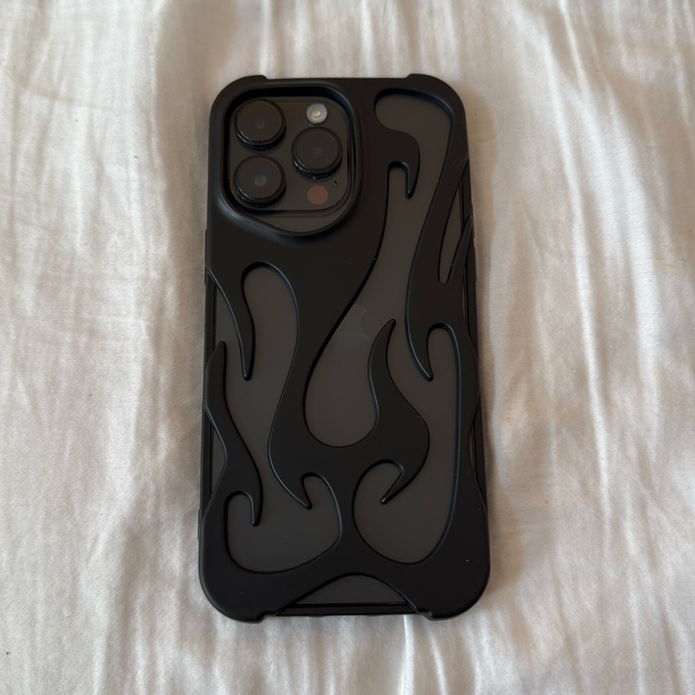 flames iphone 14 pro max case